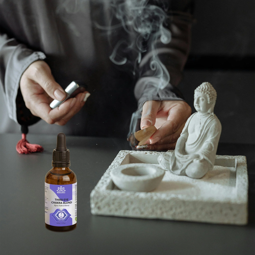 Drittes Auge Chakra ätherische Ölmischung - 0,33 Oz | - Intuition & Einsicht - Bild 7 von 12