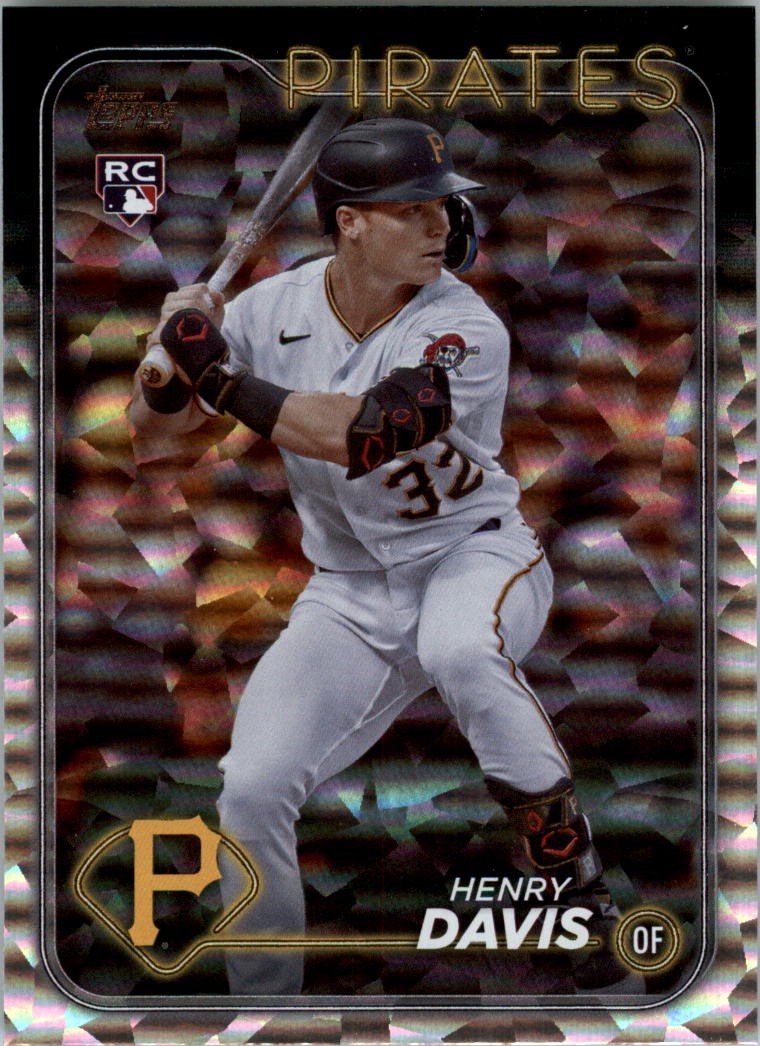 2024 Topps Silver Crackle Foil Board #295 Henry Davis - BB