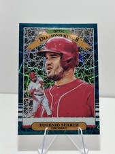 2019 Donruss Optic Diamond Kings #25 Eugenio Suarez /35 Cincinnati Reds