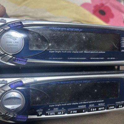 Panasonic CQ-GX555 CX-DX555 1DIN CD and Cassette Car Audio Player
