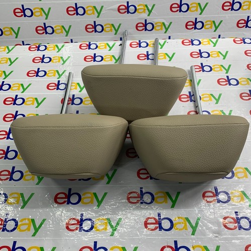 Juego de reposacabezas asiento trasero beige OEM 09 10 11 12 MERCEDES CLASE C W204 2008-2014 - Imagen 3 de 14