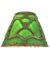 Meyda Tiffany 22148 7" Victorian Art Glass Gothic Bantam Shade - Green