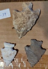Arrowheads Made By Plain & Upper Mississippi Valley Tribes Sioux-Crow & Cheyenne