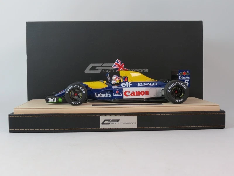 GP Replicas Williams Renault FW14B Mansell WC 1992 winner British 1/18 GPWC003 - Immagine 3 di 4