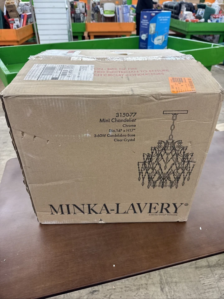 Minka Lavery 3150-77 Mini Chandeliers 3-Light Chandelier in Chrome - Image 2 of 4