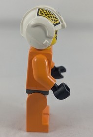 Vintage LEGO Star Wars MINIFIGURE BIGGS DARKLIGHTER Rebel X-Wing Pilot SW0009