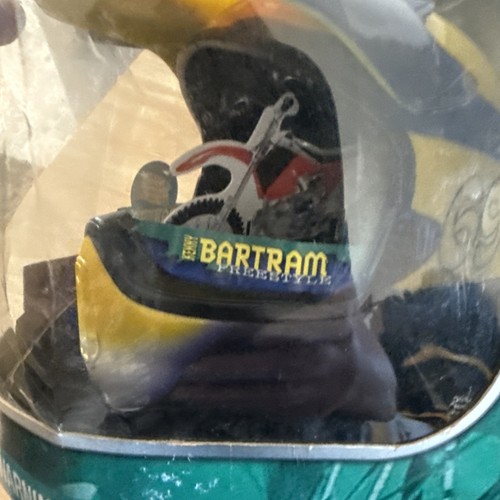 Road Champs MXS Mini Helmet Case Kenny BARTRAM Collectors Helmet - Picture 12 of 16
