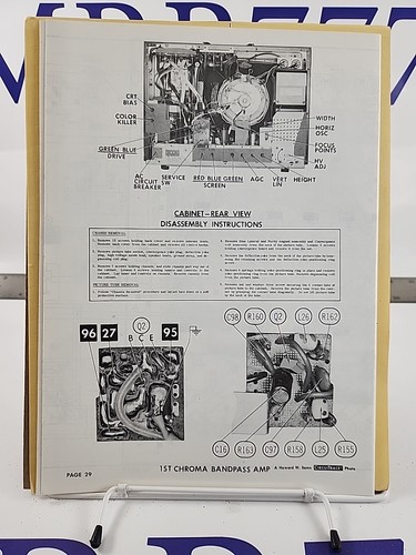 Sams Photofact Repair Service Parts Manual For Midland Model 15-214 - Picture 3 of 3
