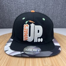 De colección What's Up Jock Space Jam Sombrero Gorra Correa Juvenil Jordan Jumpman Negro