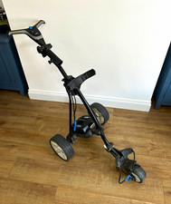 Hill Billy Motorised 3-Wheel Collapsible Golf Trolley Lithium Battery & Charger