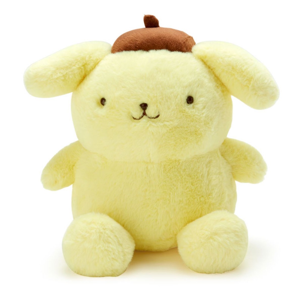Sanrio Pompompurin Stuffed Toy M Size Standard Yellow Plush