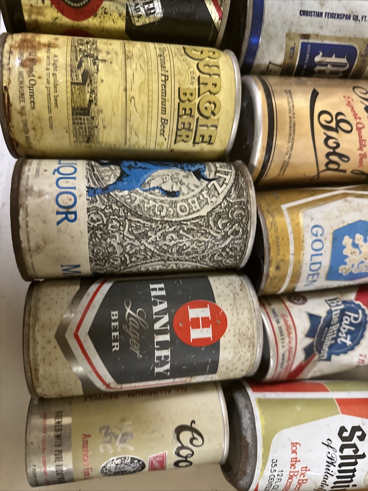 26ct Vintage Beer Cans Assortment Lot 26 eBay