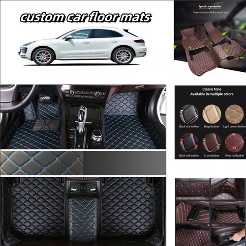 Custom Fit For Infiniti All Models Car Floor Mats Luxury Carpets All Weather Rug - Bild 13 von 76