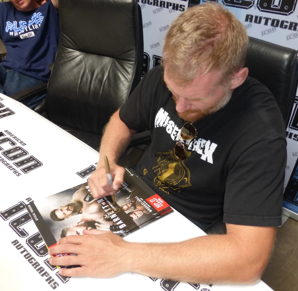 Josh Barnett Signed UFC Fight Night 75 Program BAS COA 2015 Japan vs Roy Nelson - Image 2 of 4