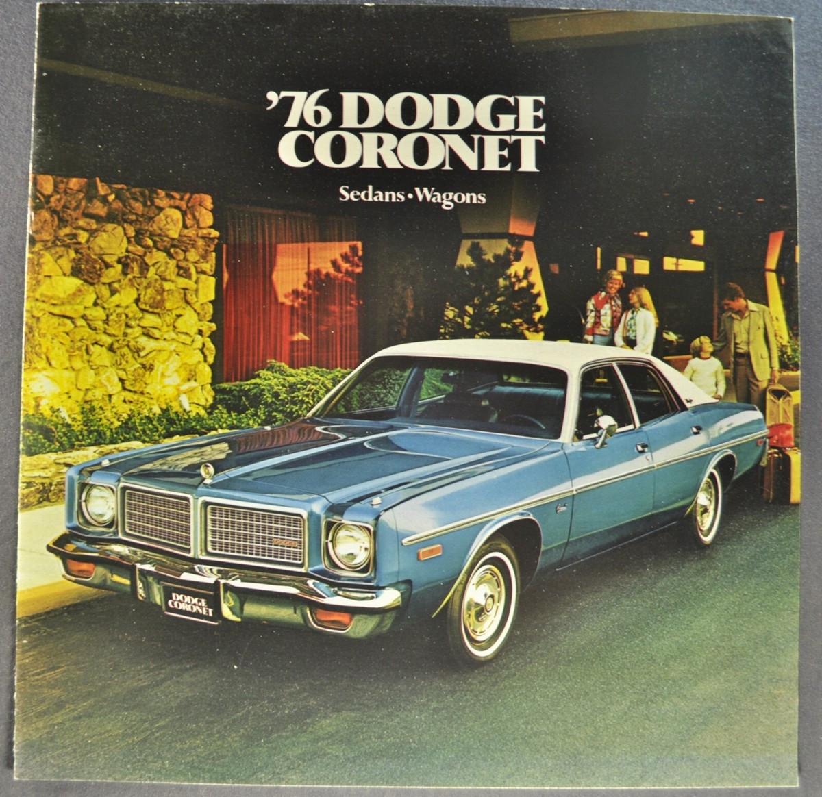 1976 Dodge Coronet Brochure Brougham Sedan Crestwood Wagon