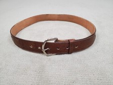 Tony Lama Belt Size 36 Brown Leather Western Cowboy Gold Label Made In USA 21228