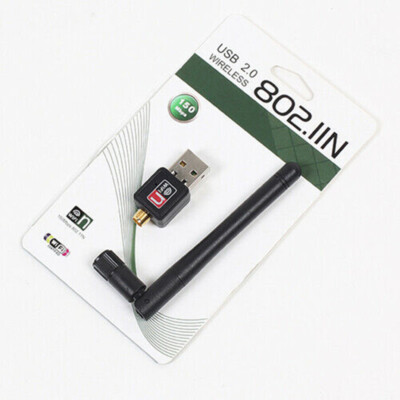 WiFi Dongle/Adapter 600Mbps 2,40 GHz USB WLAN 802.11 für Windows/Mac - UK