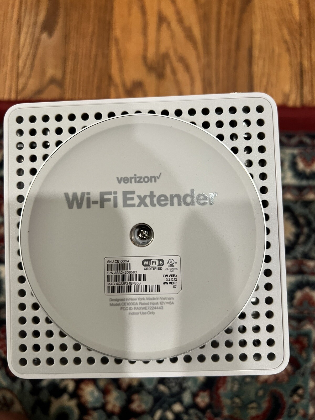 Verizon Wifi Extender CE1000A WIFI 6E FIOS EBay verizon-wifi-extender-ce1000a-wifi-6e-fios-ebay