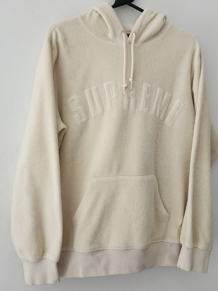 FW18 Supreme Polartec hooded sweatshirt Size M Medium hoodie FW18 Supreme Polartec hooded sweatshirt Size M Medium hoodie