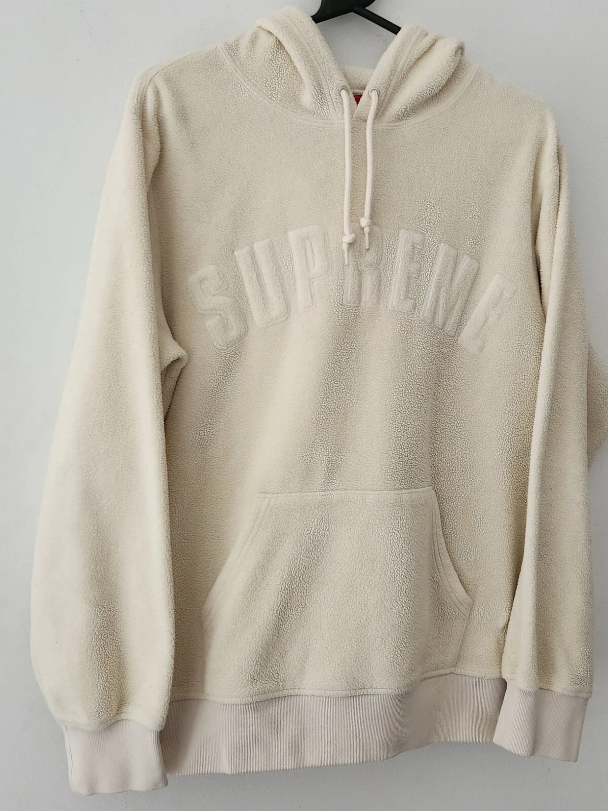 Sweat à capuche FW18 Supreme Polartec taille M moyen sweat à capuche polaire naturelle