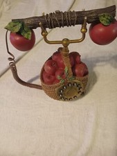 Apple Basket Bushel TELEPHONE Corded Push Button Collections Etc Decor Tested