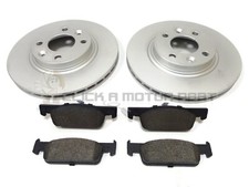 RENAULT CLIO MK4 2012-2015 FRONT 2 BRAKE DISCS AND PADS SET NEW (ATE TYPE PADS)