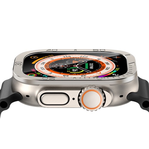 Do Apple Watch Ultra 2/1 49mm Stop aluminium Folia ochronna na ekran Anti-Scratch - Zdjęcie 8 z 14