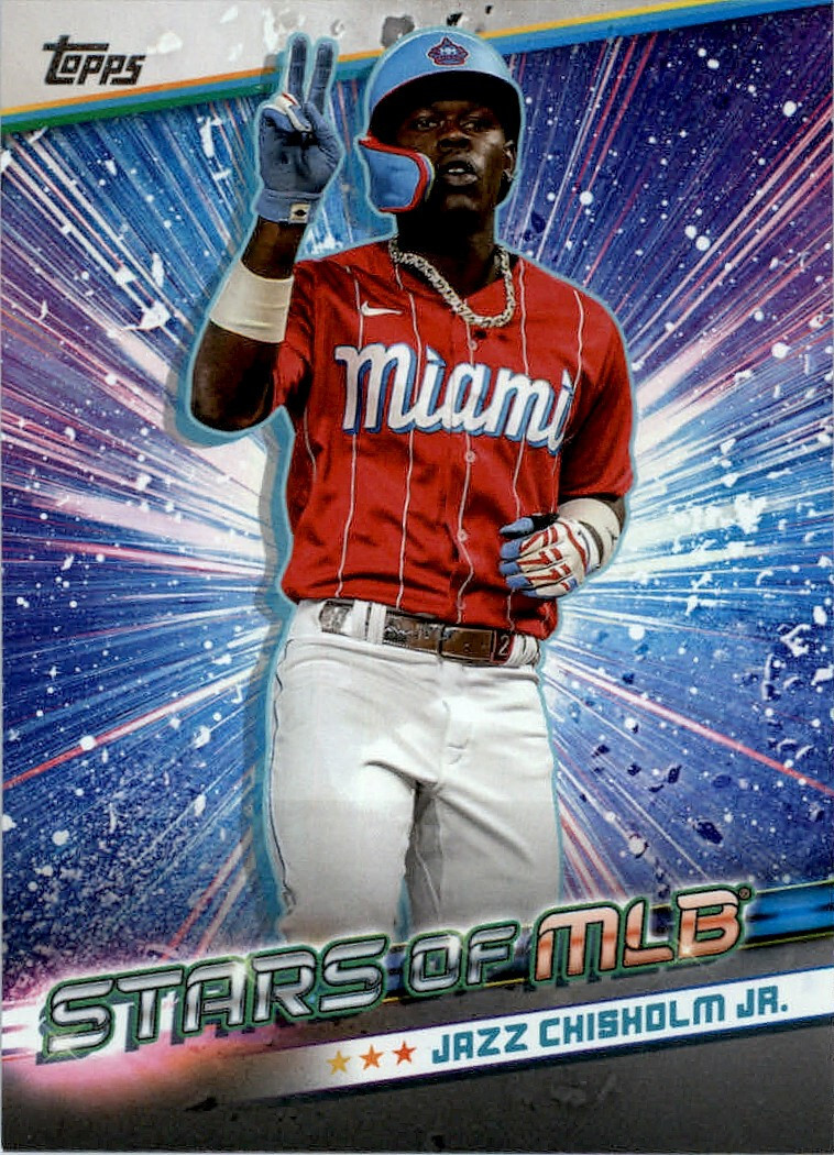 2024 Topps Stars of MLB #SMLB-10 Jazz Chisholm Jr. Miami Marlins