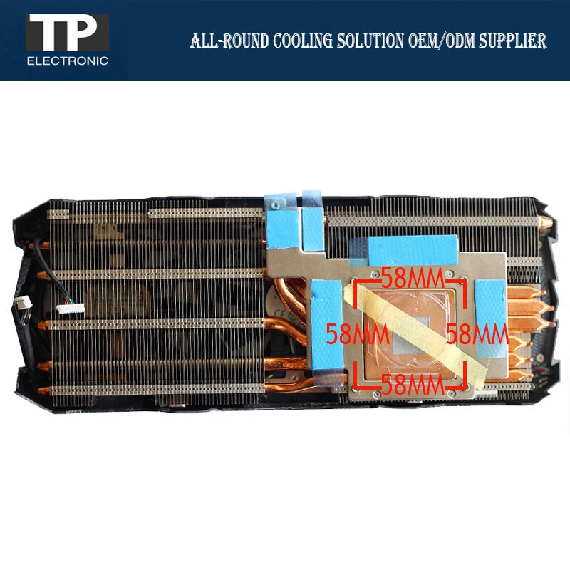 Graphics card Heatsink Fan for ZOTAC GeForce GTX 1070 1070Ti 1080 AMP Extreme - Image 3 of 3