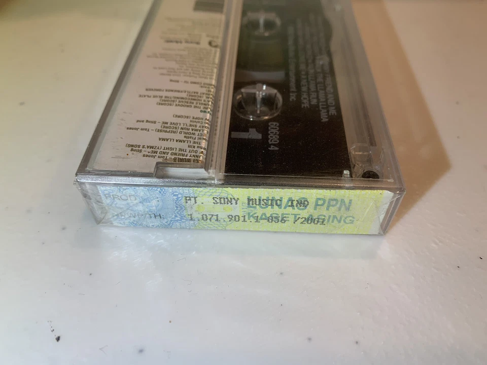 The Emperor's New Groove Soundtrack Cassette Tape NEW SEALED Sony 2000  - Image 4 of 4