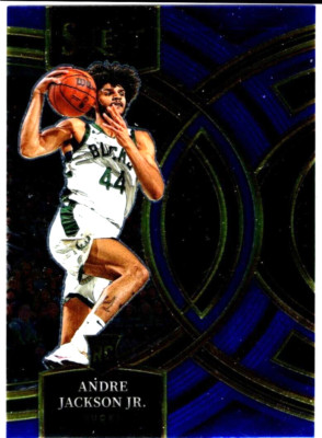 2023-24 Panini Select Basketball Andre Jackson Jr. No. 134 Milwaukee Bucks