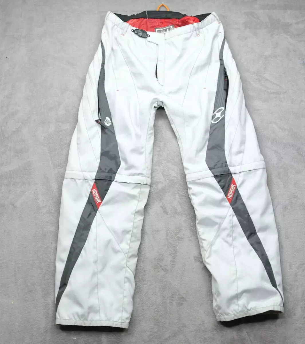 No Fear Snowboarding Pants Mens 38X31 Gray Tear Off Legs Tough Ski