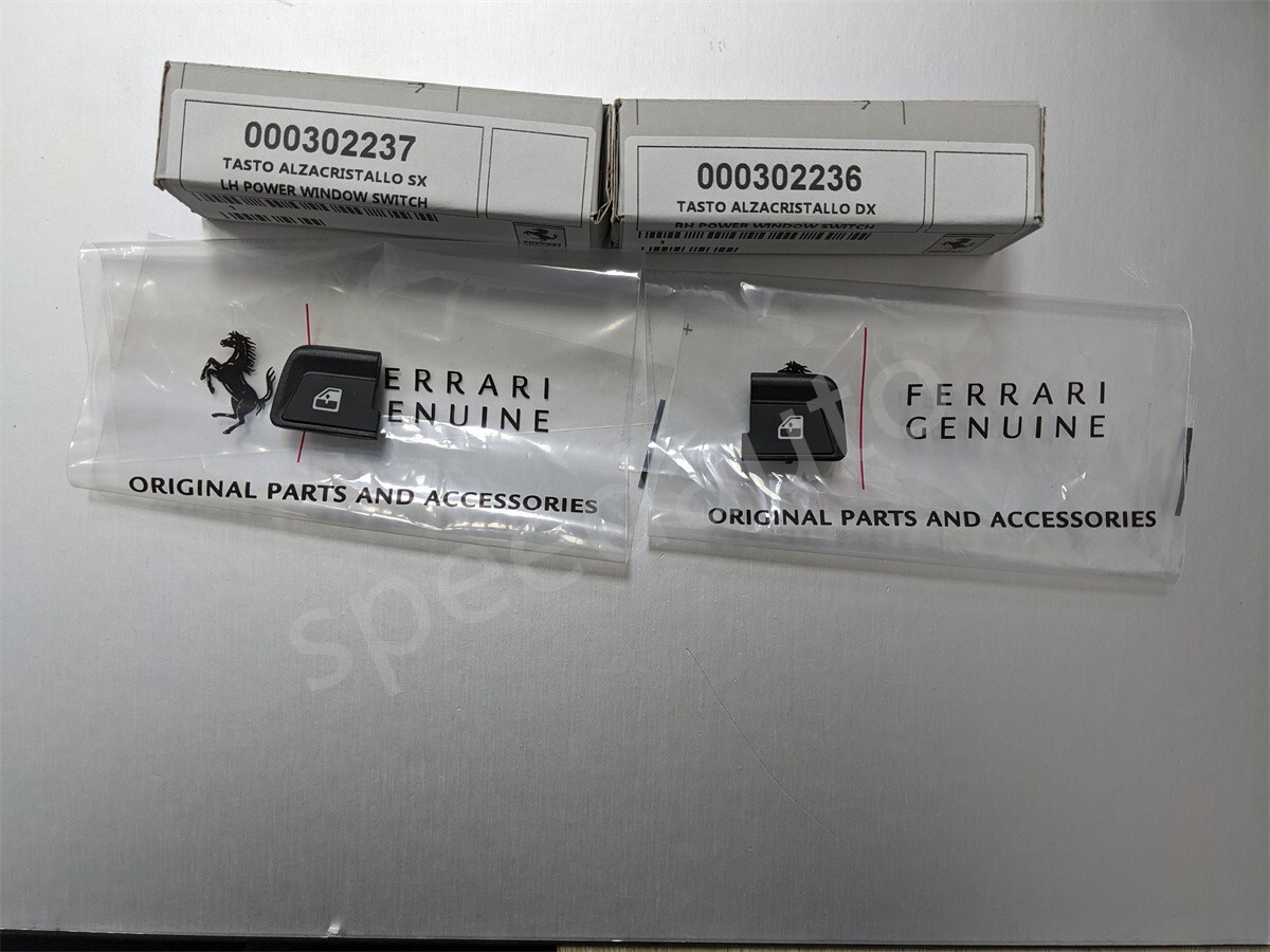 Ferrari 458 Speciale#A 488 Pista RH#LH Power Window Switch Button 302236 302237