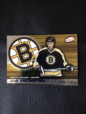 2002-03 Pacific Atomic Hobby Parallel /775 Joe Thornton #8