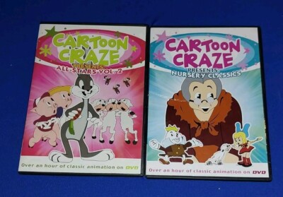 Cartoon Craze Presents DVDs: All Stars Vol 2-Bugs Bunny etc +