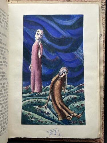 Antique OOAK Book With 6 Masterpieces Drawings Of Unknown Author Austria π¦πΉ - Picture 11 of 17
