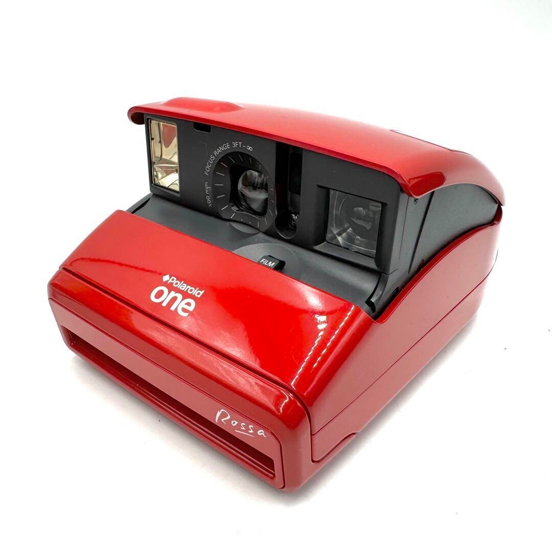 Polaroid One 600 Rossa Red Instant Camera Color Film Limited Color 