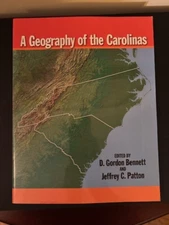 RARE Geography of the Carolinas, North & South, NC SC Mountains Coast Piedmont