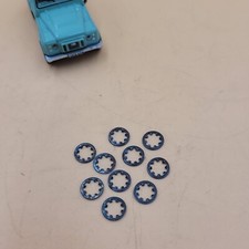 Land Rover Defender with AC Cowl Instrument 3mm Starlock Washers Set x10