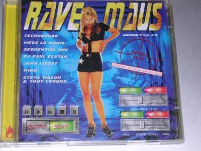Rave Maus (1995) Technohead, MegaLoMania, Sequential One, DJ Paul Elsta.. [2 CD]