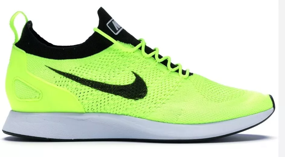 Nike Air Zoom Mariah Flyknit Racer Volt White Men s SZ 15 918264