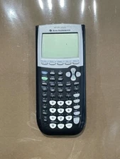 Texas Instruments TI-84 Plus Graphing Calculator - Black *IN GOOD CONDITION*