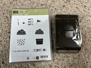 Stampin Up! Cupcake Party Stamps 134126 & Build a Cupcake Ex Large Punch 121807