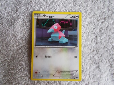 Pokemon: Black & White - Plasma Blast 2013 ''PORYGON'' #72/101 Sammelkarte 