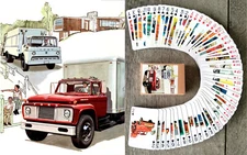 Playing Cards ~ AMERICAN TRUCKS Vintage Trucks Vans Automobiles Posters 110