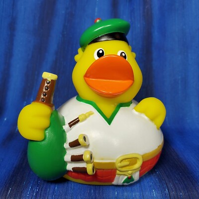 Scottish Bagpiper Rubber Duck from Schnabels Scott Piper New