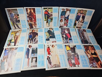 Sewing Step-By-Step Pattern Lot Of 30 New Uncut Vintage UNCUT VINTAGE