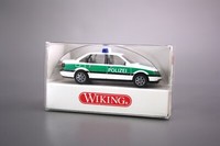 Wiking H0 1:87 Automodell Vw Passat Polizei Weiß 104 04 25 Neu Ovp Nos