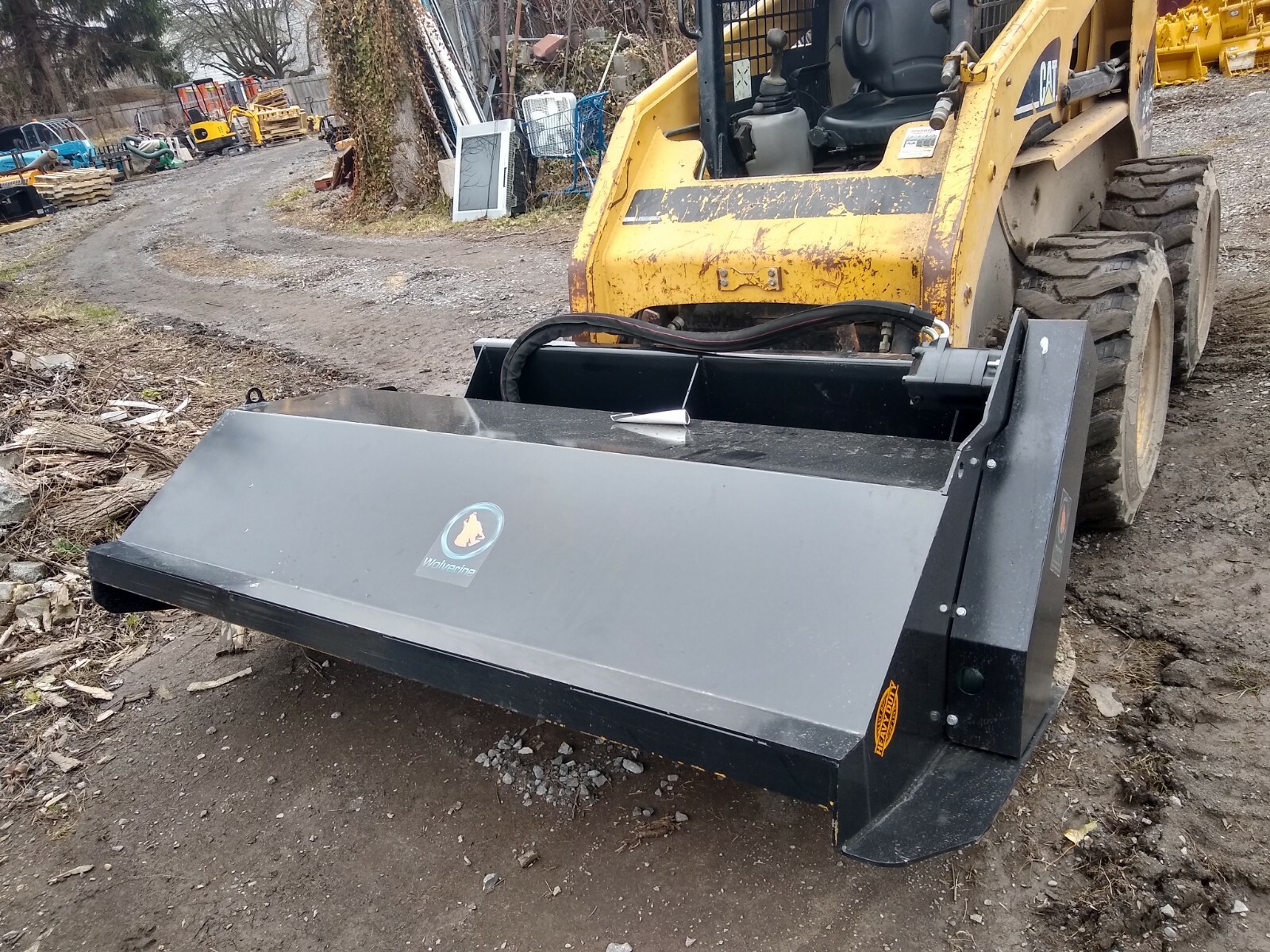 New Wolverine skid steer Rototiller Grelly USA