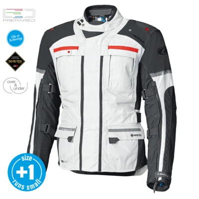 Held Carese Evo Gore-Tex Touring Jacke, grau-rot, Gr. XL - Bild 1 von 4